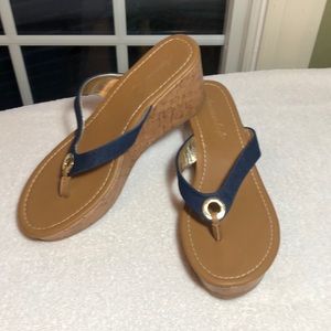 NEW American Eagle wedge thong sandal